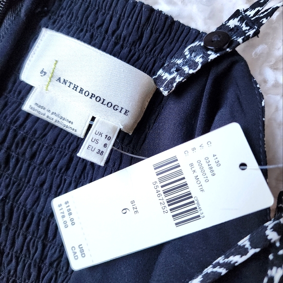 NWT Anthropologie Tina Flounced Midi Dress - Picture 9 of 14